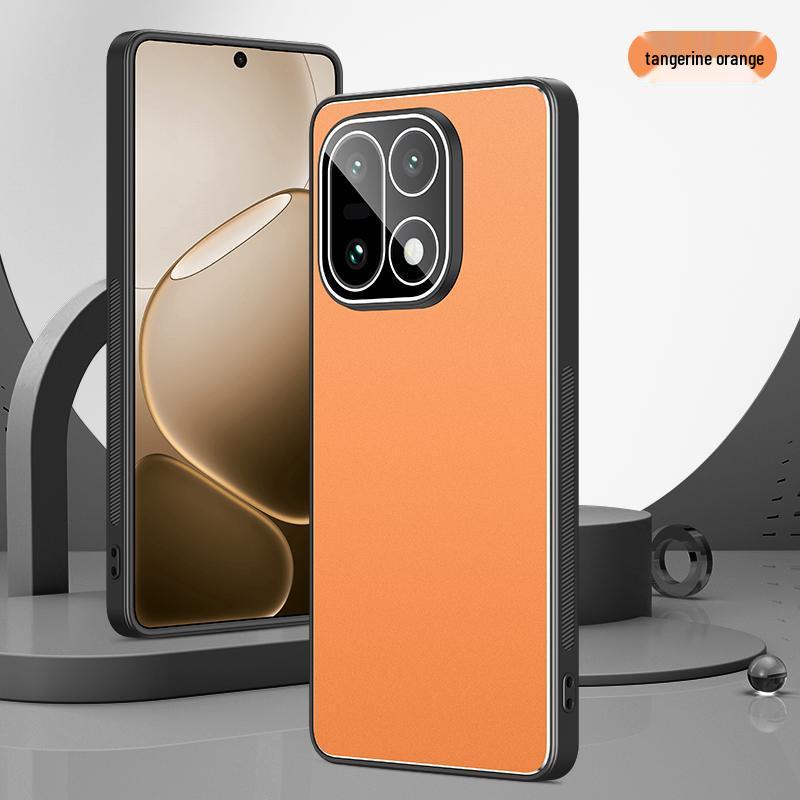 Совместимый с OnePlus 15, Защитный чехол из матового металла с полной защитой и защитой объектива, Легкий деловой жесткий чехол.