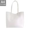 Bag Tote Bag A4 Compatible Leather Genuine Leather Brand Shoulder Bag BTO140 PV0041 Unisex IL BISONTE [IL BISONTE] Women's (BIANCO FOCA/White) [Item]