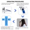 Handheld 0~40% Sugar Refractometer Household 0~25% Alcohol Wine Refractometer Beer Brix Concentration Detector Wort Tester