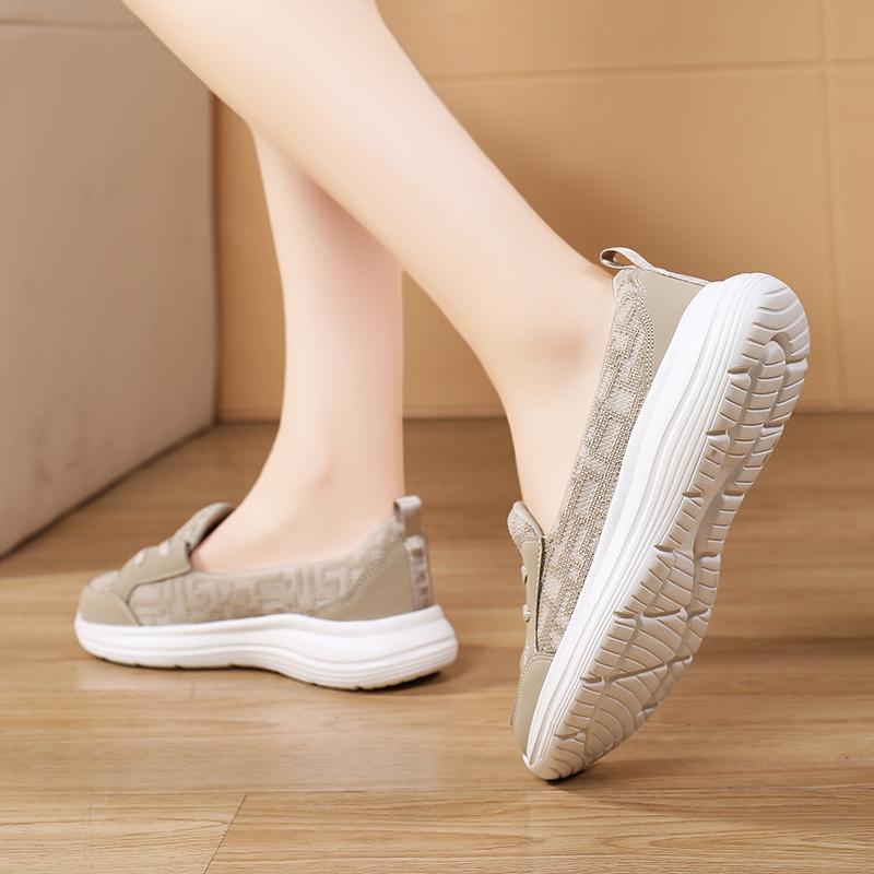 Модная женская повседневная обувь на платформе, дышащая, для ходьбы, сетчатая, на плоской подошве, для улицы, повседневная, спортивная, вулканизированная обувь, Zapatillas De Deporte