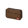 LIHIT LAB Book-Style Pen Case, Brown, A7551-9