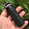 Colorful Aluminum Waterproof EDC Sealed Bottle Survival Storage Box Outdoor Portable Medicine Capsule Bottle Storage Container