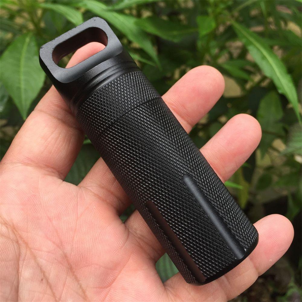 Holder Storage Capsule Seal Bottles EDC Survival Kit Pill Airtight Case Waterproof Seal Bottle