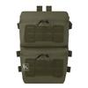 KRYDEX Tactical Back Panel Multipurpose Double Pouch Assault Zip On Modular Backpack for FCPC V5 Vest