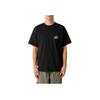 Vans X WTAPS Collaboration Series Logo Print Crew Neck Short Sleeve T-Shirt Men Tops Black VN0A7SPRBLK