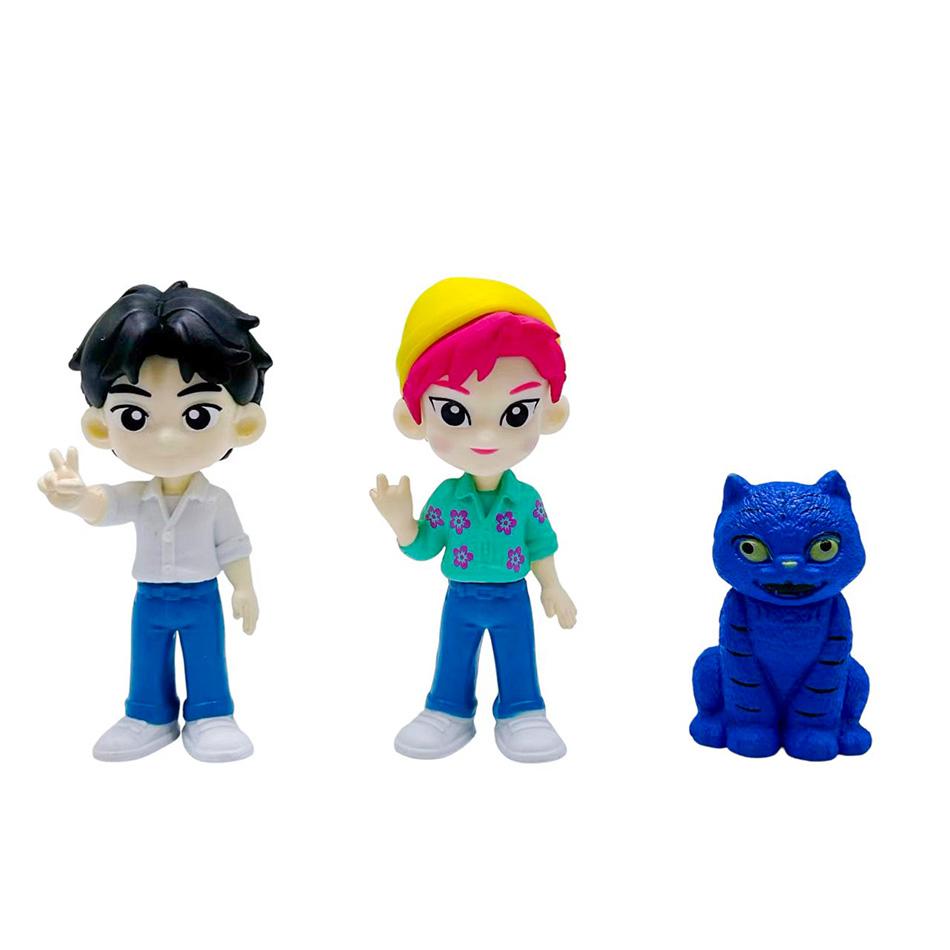 1-6pcs Kpop Demon Hunters Figure Model Toys Cartoon Gaming Peripherals Desk Decoration Collection Figures Model Toys Gifts