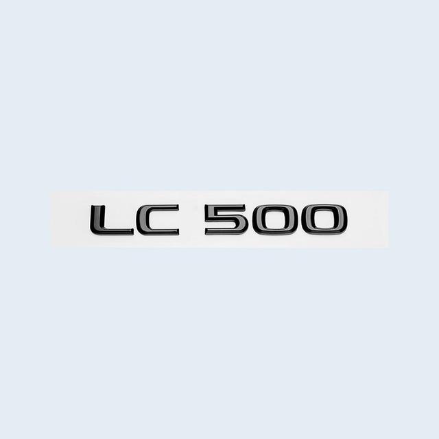 Глянцевый черный 3D ABS буквы номер CT200h LC500 LC500h ГИБРИДНАЯ эмблема для Lexus багажник автомобиля логотип наклейка значок аксессуары
