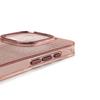 Защитный чехол для iPhone 16 Pro Розовый Глиттер - Блестящая отделка от Hurtel
