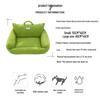 Autumn Winter Striped Pet Sofa Nest: Portable Macaron-Style for Small & Medium Dogs and Cats