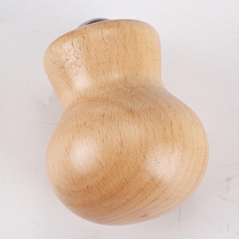 Jade Massage Roller Ball Natural Stone Massager Wooden Scraping Stick Neck Face Wrinkle Removing Lifting Tightening Health Care