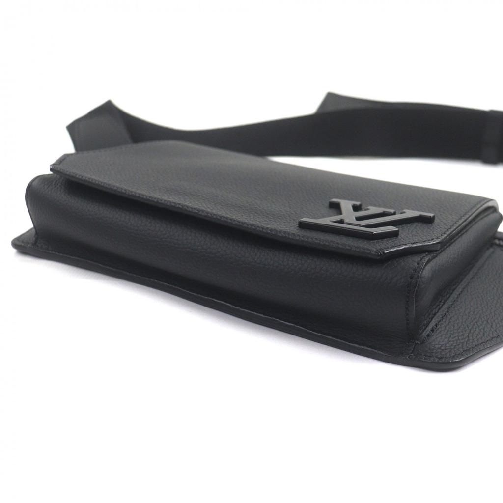 Отличная сумка-слинг LOUIS VUITTON LV Aerogram Takeoff Sling кожаная мужская M57081 Б/у