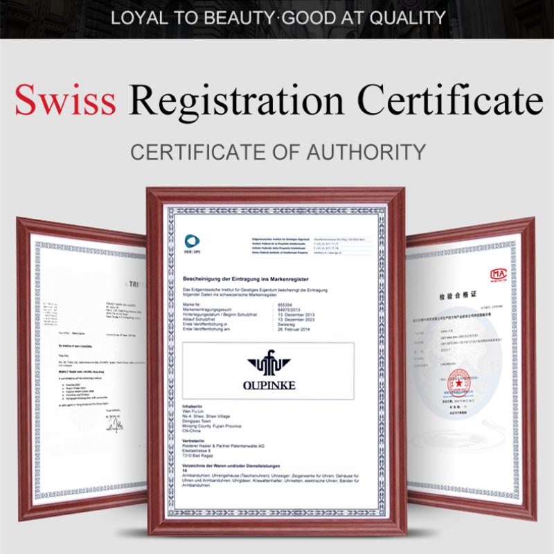 OUPINKE New Business and Leisure Ladies Watch Fully Automatic Mechanical Watch Waterproof Diamond Inlaid High-end Watch