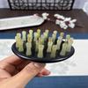 Массажная расческа для головы из рога