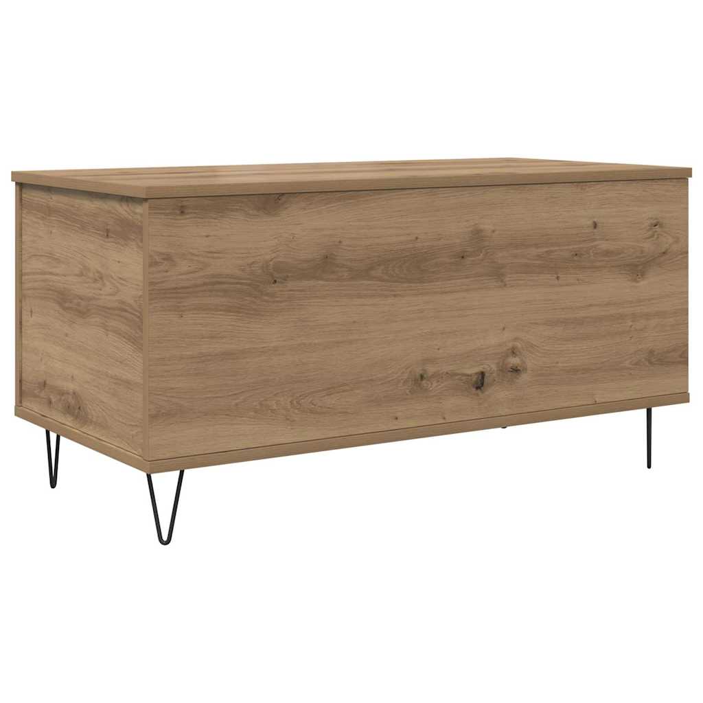 Coffee Table Artisan Oak 90 x 44.5 x 45 cm Wood Based Material