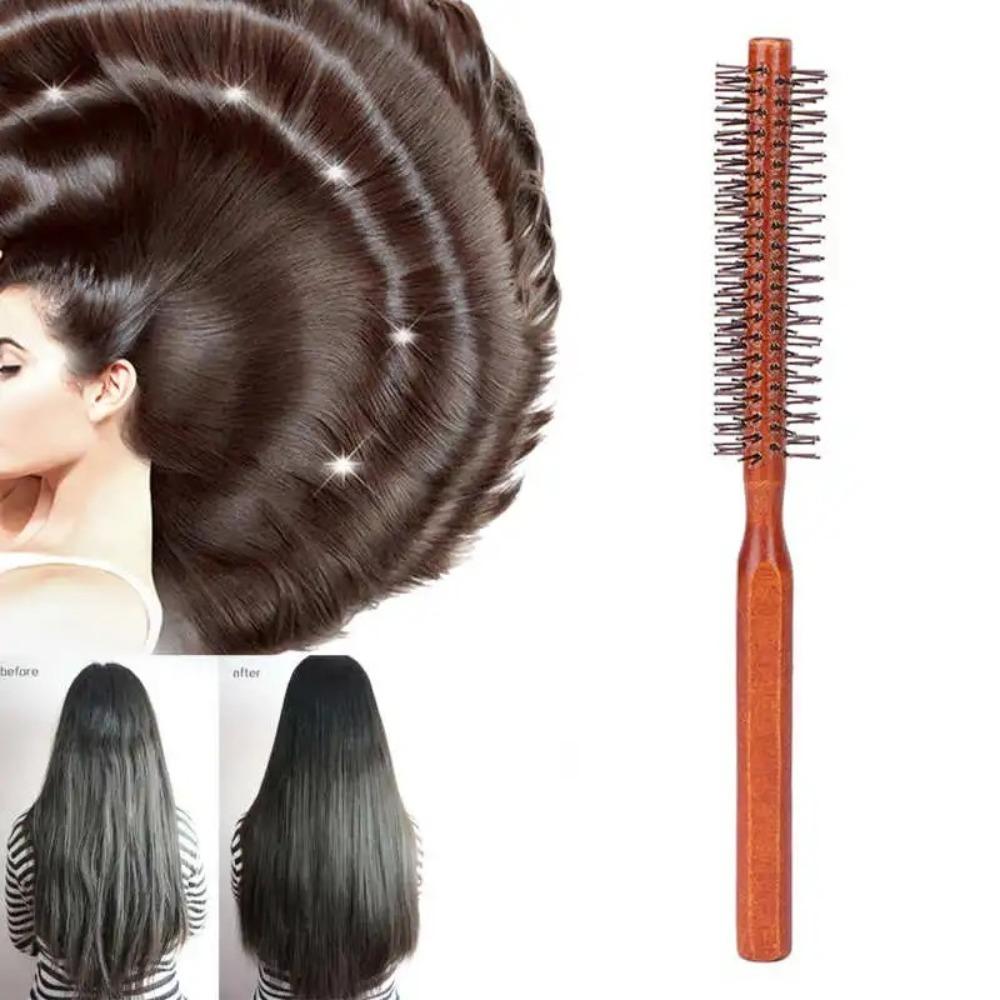 Roller Hair Brush Round Hairbrush Styling Hair Brush New Curling Roller Hairbrush  Unisex