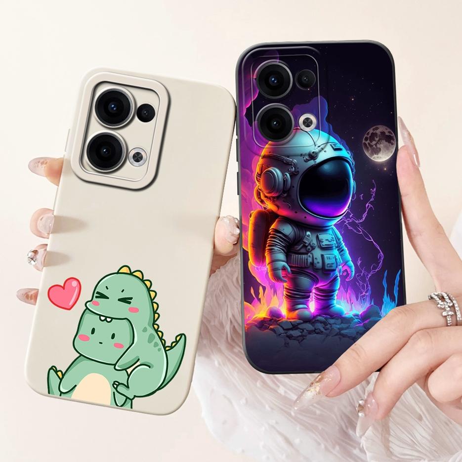 Чехол для Oppo Reno 13 Pro 5G CPH2697 Уникальный Модный Мультяшный Чехол Мягкий Силиконовый Чехол для Телефона Для Oppo Reno13 Pro Reno 13 5G Fundas