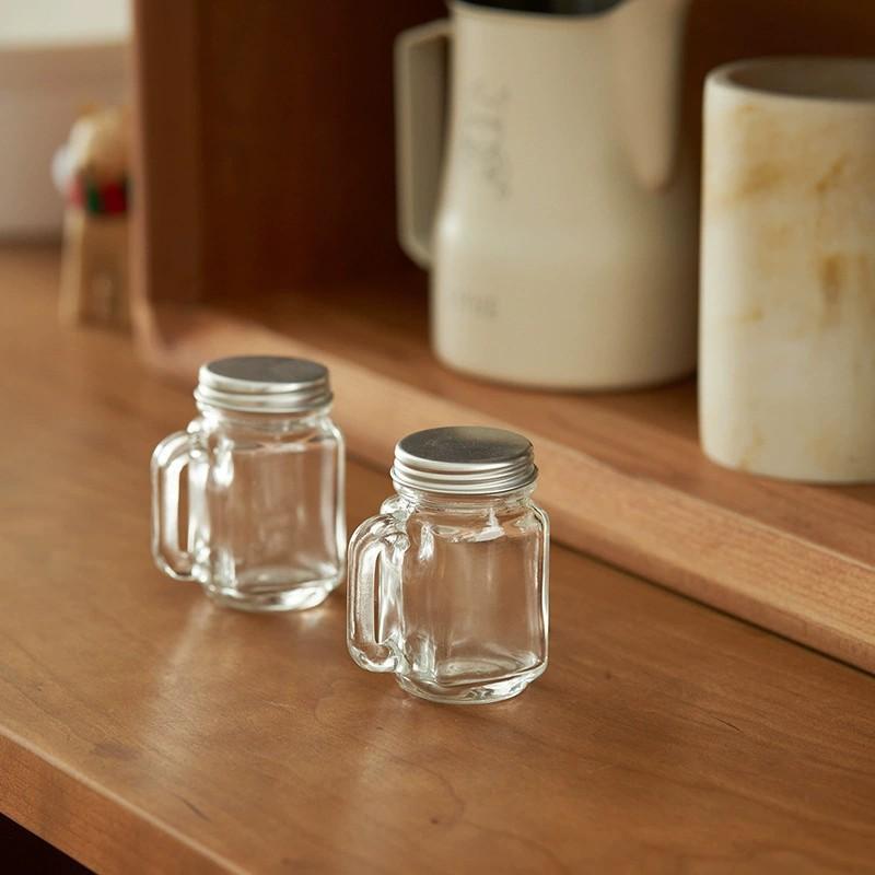 35/120 мл Мини Медовая Банка Мейсона Портативный Стакан для Смузи, Сока, Кофе Холодного Приготовления, Герметичный, для Вечеринки, Бара, Коктейля, Винные Бокалы, Посуда для Напитков