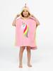 Unicorn 2 Layer Poncho Girl's Beach Towel