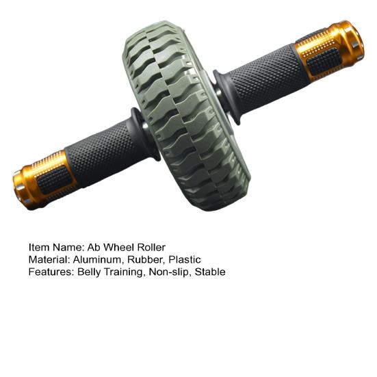 Ролик для пресса Колесо для живота Сжигание жира Тренировка силы кора Силовое упражнение для живота Одноколесное Бесшумное колесо для тренировки живота Спортивный инвентарь