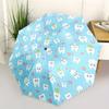 Automatic Open/Close Umbrella with One-Touch Button - Compact Folding Umbrella, Lightweight Portable Umbrella with 8-Rib Stron