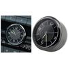 Mini Size Car Clock Round Design Quartz Clock Mechanics Style Luminous Clock  Air Conditioner Vent