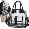 Pvc Transparent Travel Bag With Waterresistant Features For Casual Trips And Events