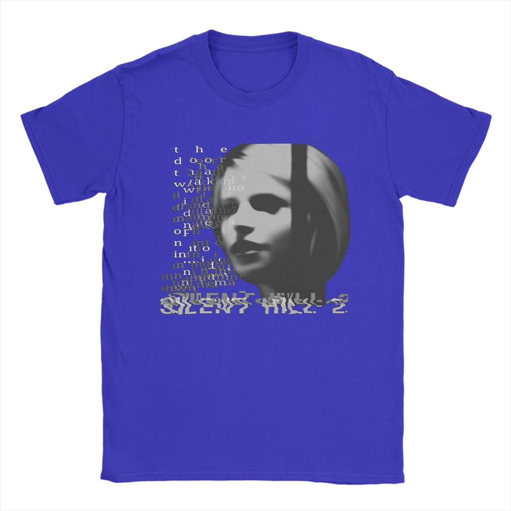 Silent Hill Maria Unisex T Shirts Vintage Tee Shirt Short Sleeve Crewneck TShirts Cotton Plus Size Clothing