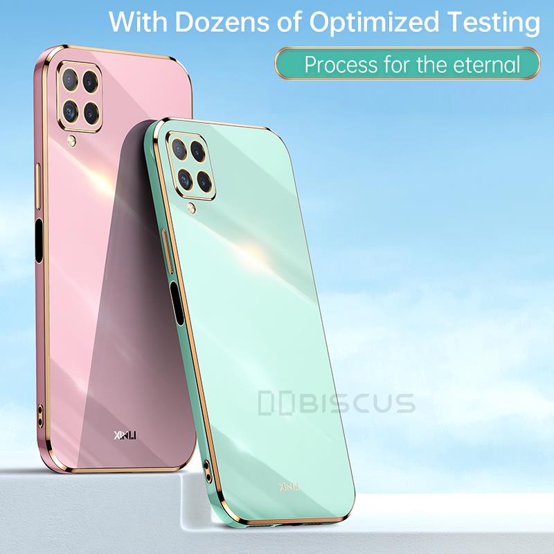 Чехол для Samsung Galaxy A12 A13 M12 M32 M13 M33 M53 A23 A33 A53 5G A32 A04S A22 A52 A72 A51 Роскошный чехол из мягкого силикона