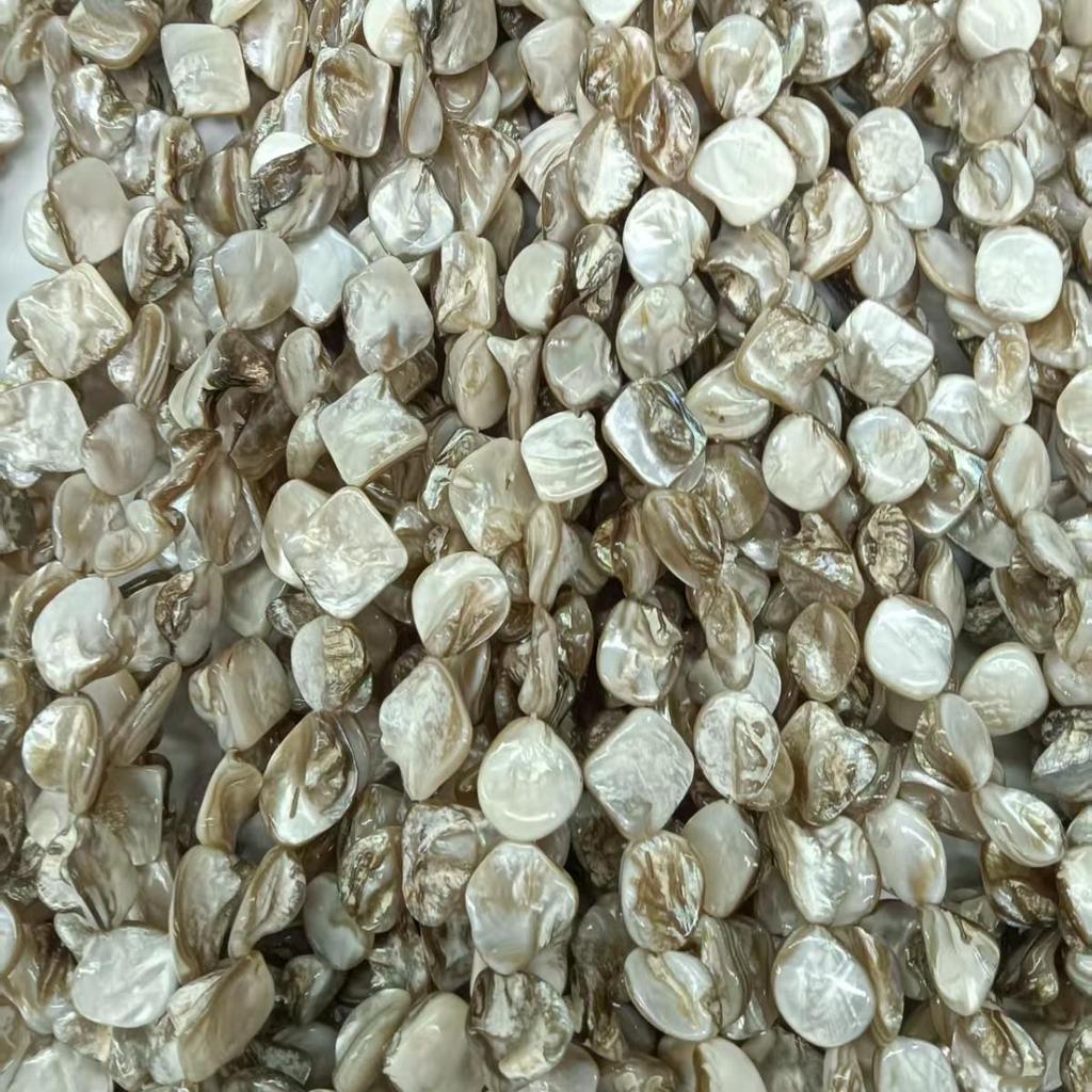 Natural Coral Shell Beads, Two-Row Teeth Size, Jewelry Accessories In Stock