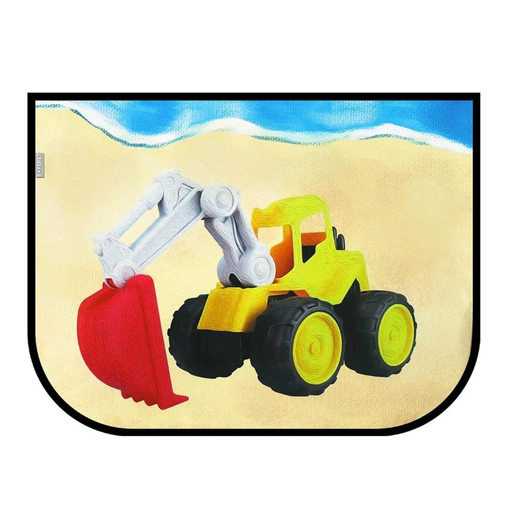 Магнитная шторка на окно автомобиля, солнцезащитный козырек, мультяшный козырек на боковое окно, защита от ультрафиолета для детей