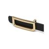 DakS Black GolD D Buckle Leather Women S Belt