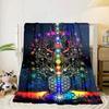 Chakra Balance Meditation Blanket Flannel Blanket Throw Blanket Sofa Cover Blanket Soft Premium Blanket Picnic Blanket Tv Blanket Gifts