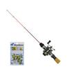 Osaka Fishing Gear Easy Smelt Set Swing 45 FS23945 Fishing Set with Smelt Reel and (OGK) 4, [Set Rod, Tackle]
