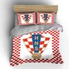 Red checkered shield pattern. Bedding sets Duvet cover sets Duvet covers Pillowcases(1* Duvet Cover 2* Pillowcases without duvet insert)