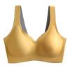 Latex Underwear Women Vest Thin Bra Without Marks Without Steel Ring Sports Sleep Bra