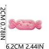 Taste of Love Embroidery Cloth Sticker Pink Bear Candy Sticker Valentine's Day Decorative Cherry Blossom Embroidery Label