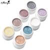 monja Nail Art 5 мл Pearl Shell Spiral Glitter Pearly Semi Permanent Nail UV Gel Varnish DIY Manicure Design Tool 14 Solid Colors