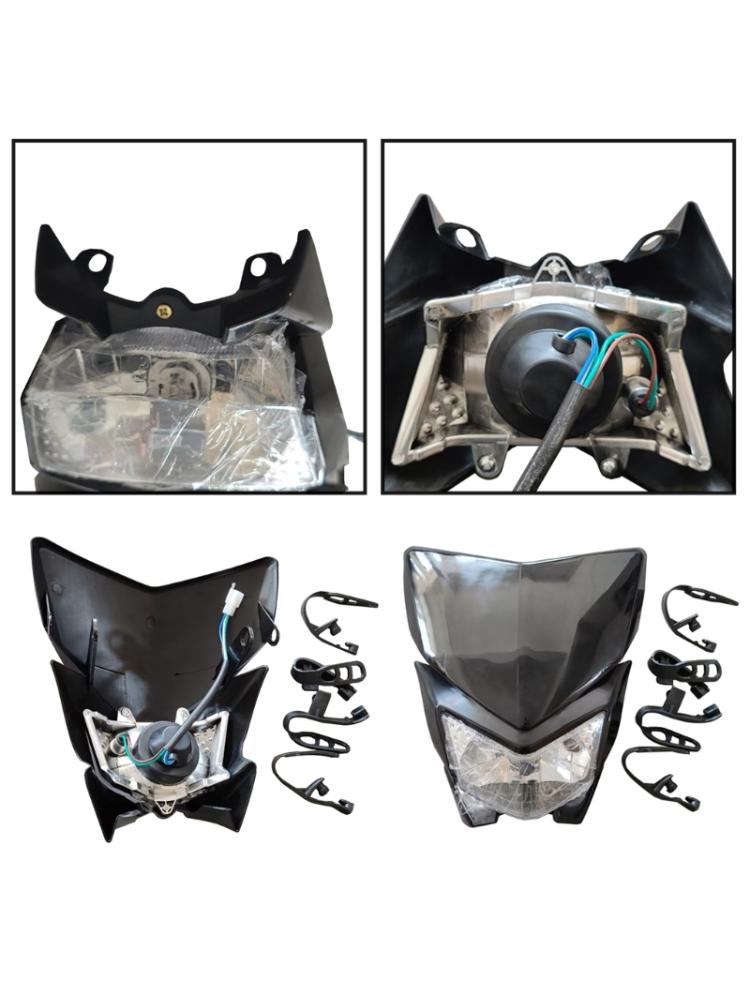 12V Headlight Indicator for / Dirt Pit Bike Motocross Motorcycle Accessory Headlamp Replacement