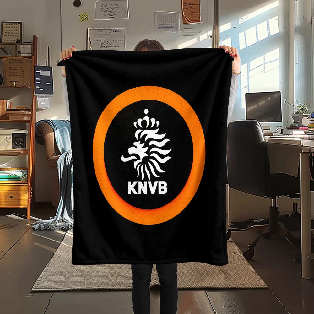 KNVB Flannel Blanket, High quality Comfortable for All Seasons, Home Decor, Warmth and Comfort