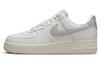 Air Force 1 '07 Summit White Sail White Metallic Silver Женские DQ7569-100