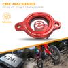 Для Honda CRF250R CRF250RX CRF450X CRF450RWE 2019-2024 CRF450R CRF 450L 450RL 450RX 2017-2024 Мотоцикл Крышка Масляного Фильтра Двигателя