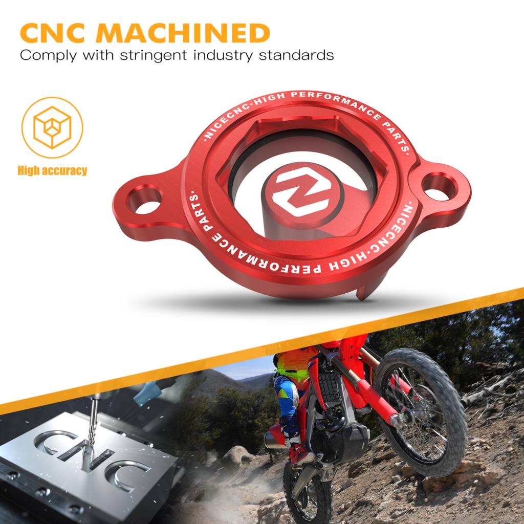 Для Honda CRF250R CRF250RX CRF450X CRF450RWE 2019-2024 CRF450R CRF 450L 450RL 450RX 2017-2024 Мотоцикл Крышка Масляного Фильтра Двигателя