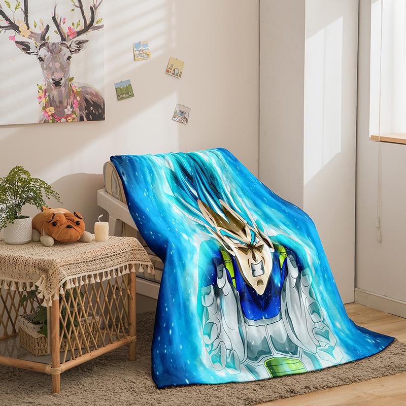 Плед из фланели серии Riman Dragon Ball с 3D-печатью, диванный плед, утолщенный плед