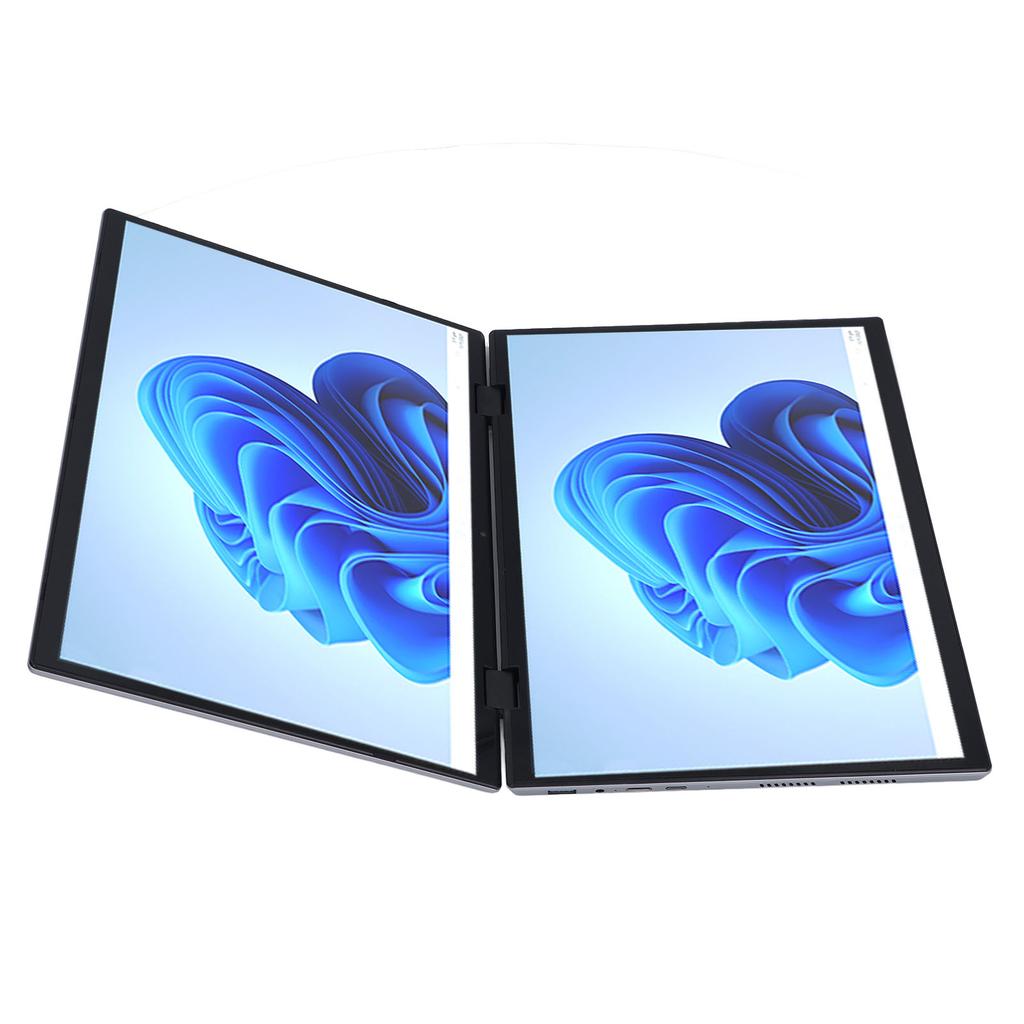 14 Inch Dual Touchscreen Laptop 2.2K IPS 60Hz 5000mAh 360 Degree Foldable Screen Laptop for Business Gaming 100‑240V