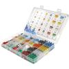 282Pcs-Car Fuses Assortment Kit,Blade-Type Automotive Fuses,Automotive Fuses-Standard&Mini&Low Profile