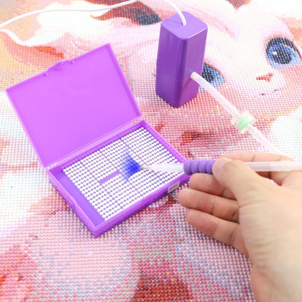 Пластины для бисероплетения Электрический алмазный инструмент для присоски Инструмент для сверления присоской для инструмента для 5D алмазной живописи