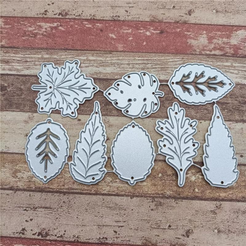 Листья металлические штампы для DIY Скрапбукинг альбом бумажные карты декоративные ремесла тиснение высечки
