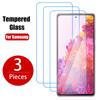 3 шт. закаленное стекло для Samsung Galaxy S21 S20 FE A52S A54 A34 A14 A71 A12 A51 A13 A20E A22 A31 A10 A40 A32 A30S A50 A70 стекло