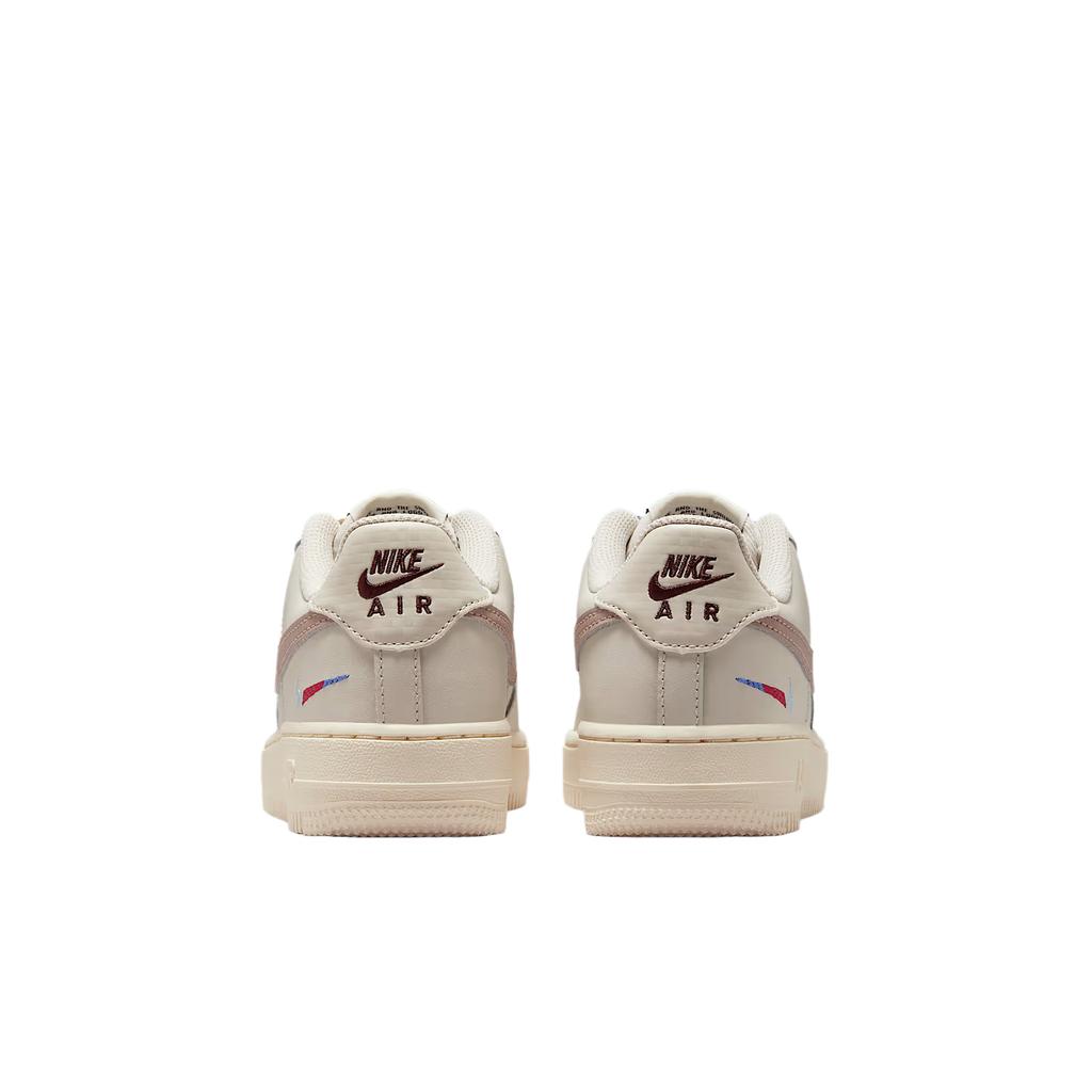 Nike Air Force 1 Lv8 Искусственная кожа Мода Простые Трендовые Эстетичные Детские Кроссовки Детские Кроссовки Солод HQ1907-100