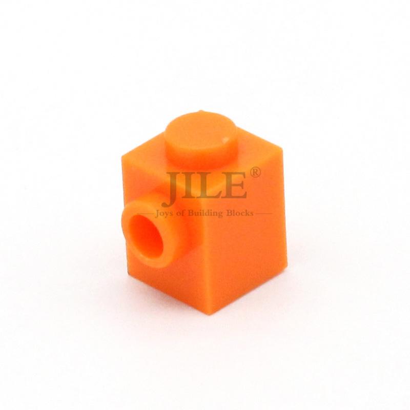 50 шт. Moc Креативный Кирпич Модифицированный 1x1 с 2 Отверстиями 87087 DIY Основы Просвещающие Строительные Блоки Классический Совместимый Сборные Детали